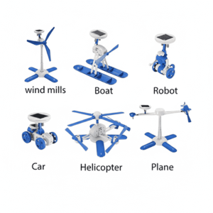 6 in 1 Solar Robot-min SolarBot 6-in-1 Educational DIY STEM Robot Kit