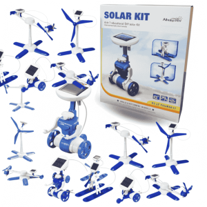 6 in 1 Solar Robot1-min SolarBot 6-in-1 Educational DIY STEM Robot Kit