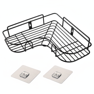 IronSpace Bathroom Corner Shelf Rack