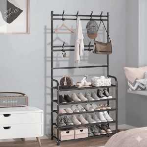 Multipurpose Shoe & Bag Organizer Rack– Smart Storage for a Neat Home