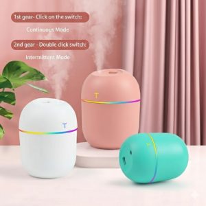 Humidifyer (3) Portable USB Humidifier for Home, Office & Travel