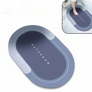 NEW PRODUCTS (10) Water Absorbent Bathroom Foot Mat – Anti-Slip Door Mat