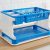 Plastick plate rack (1) 2-Layer Plastic Plate Rack / Dish Drainer