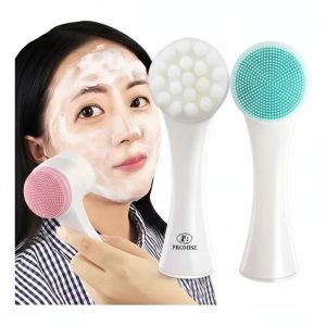 Double-Sided Face Scrub Brush – Beauty Care Massager