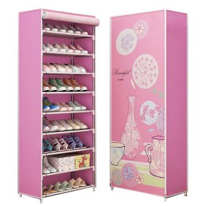 SpaceMax 9-Layer Shoe Rack Organizer