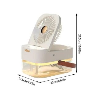 Double step over the sink plate rack (4) Nanometer Portable Cooling & Humidifier Fan