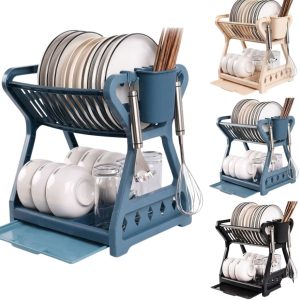 CleanSpace Plastic Plate Rack